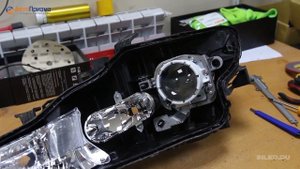 Nissan Murano Установка светодиодных линз LUMA X