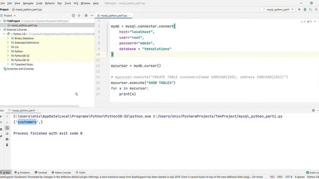 #54 Python Database Connection | How to Connect Python with MySQL Database - Part 1| #teksolutions смотреть онлайн