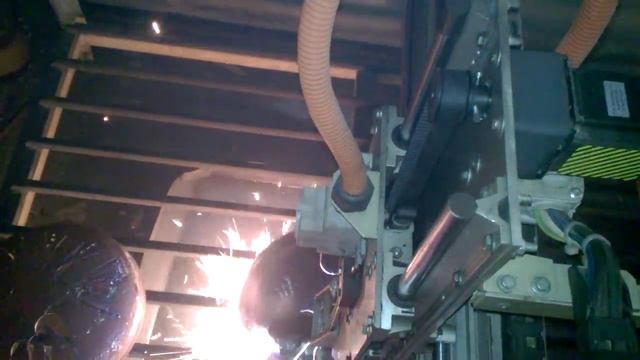 Резка сферы холоднокатаная сталь 4мм ЧПУ SilverChip смотреть онлайн