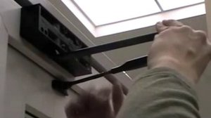 Монтаж дверного доводчика DORMA TS Profil. 6. Регулировка тяги