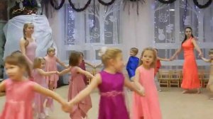 Дункановская студия, дунканята, открытый урок, декабрь 2014