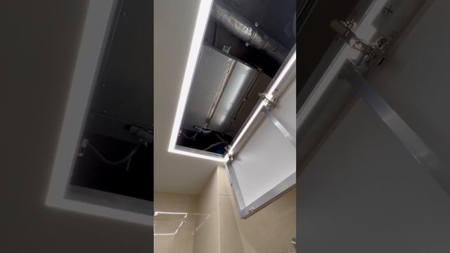 Ревизионный люк в натяжной потолок смотреть онлайн
