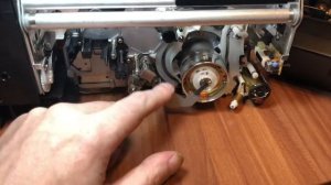 Panasonic NV-M3000 ТО по обслуживанию гудящего вала барабана видеоголовок