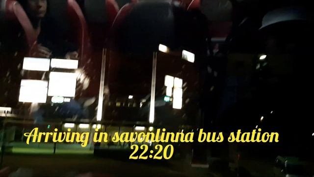 #olavinlinna #onnibus  Travelling By Bus To Savonlinna  ||Finipino Studio