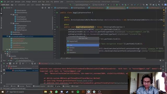 Using Android Espresso for Automated UI Test смотреть онлайн