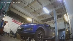 Установка фаркопа на Mazda CX-7 2008 год. Leader Plus, арт. M307-A