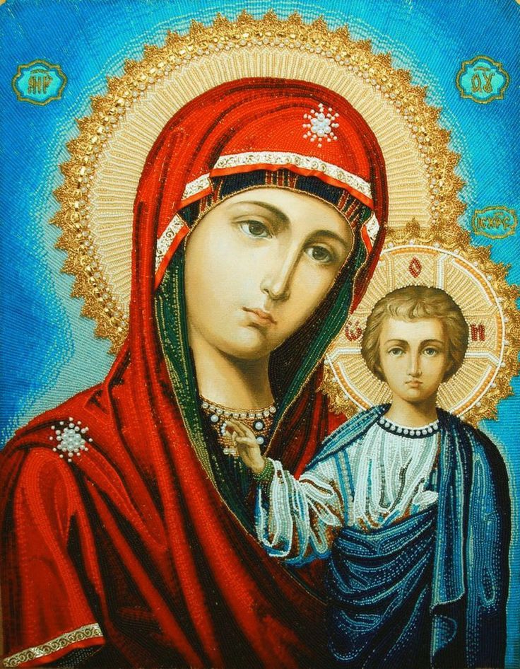 Образ иконы казанской божьей матери фото