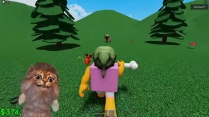 ? КОТИК БАСЯ И КРУТОЙ ШЛЕПА СИМУЛЯТОР Эволюция Шлёпы Rise a Floppa РОБЛОКС ROBLOX КОТ ШЛЁПА