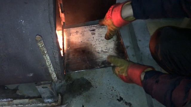 Печь на отработке своими руками. Размеры. Очень просто. смотреть онлайн