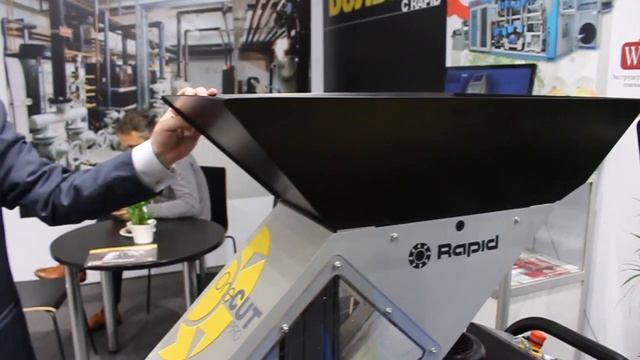 Дробилка RAPID OneCUT PRO в работе. смотреть онлайн