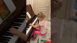 Мой конек играть на пианино / фортепиано
