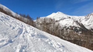 Чегет, горные лыжи, фрирайд, 02.04.2023