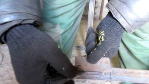 КАК СДЕЛАТЬ СТАНОК ДЛЯ СЕТКИ РАБИЦА!!! ЧАСТЬ -6