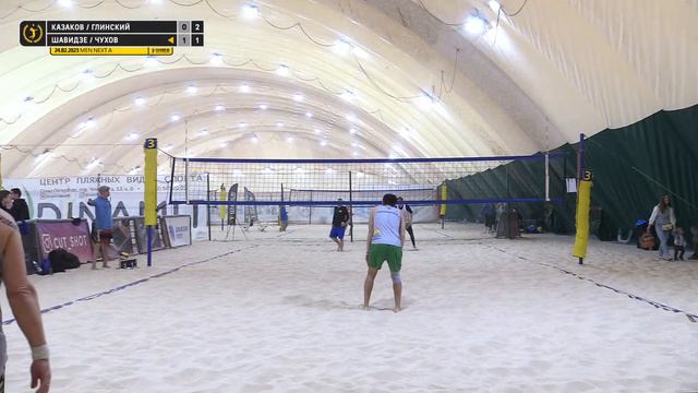 Финал: Казаков / Глинский VS Шавидзе / Чухов |  MEN NEXT A -  24.02.2023