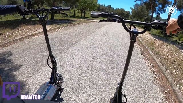 Dualtron Victor Fast Test VS New VS Thunder ! смотреть онлайн