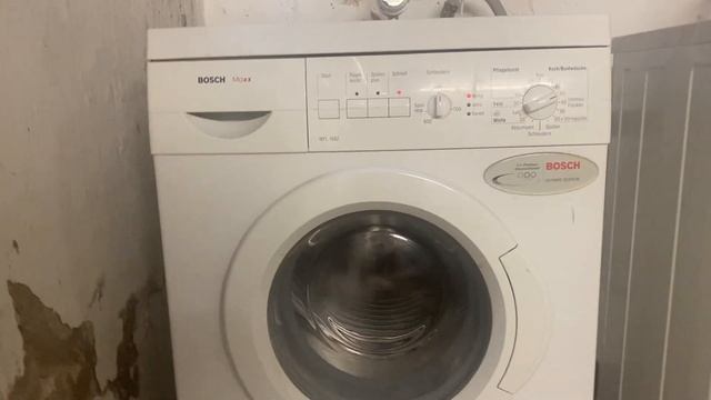 Bosch Maxx WFL 1662 Washing Machine / Service Mode Spin Cycle смотреть онлайн