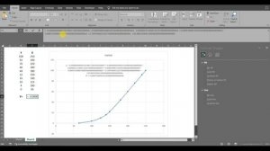 Нелинейная интерполяция значений графика в Excel