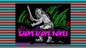 Barbarian (1988) - ZX Spectrum (полное прохождение)