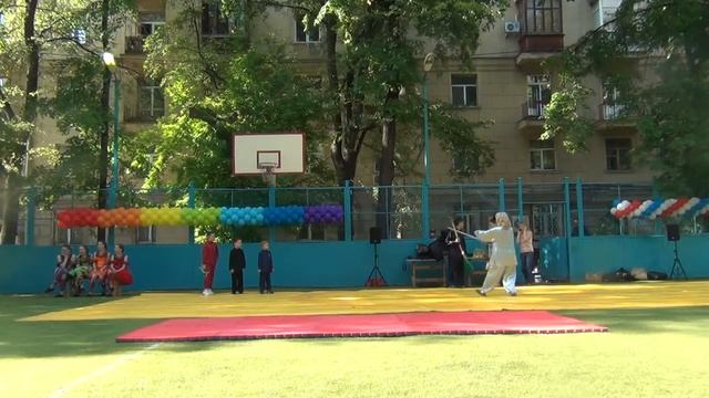 УШУ с мечом. Показательное выступление. Тайцзи цзянь. Меч великого предела.
