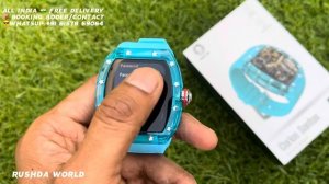 Green lion ? Carlos Santos SmartWatch -290 mAh Battery Life & 1.57 Inch Display IP67 Waterproof ✅?