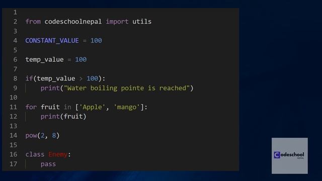 Statement in python | Python tutorial in nepali