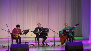 Уральская плясовая Балалайка ,баян , контрабас