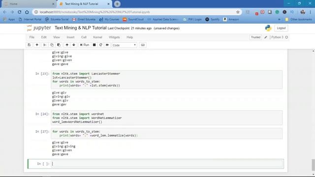 Natural Language Processing NLP & Text Mining Tutorial Using NLTK NLP  - Python programming