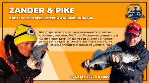 Эфир Zander&Pike №2 Викторов Евгений и Анисимов Вадим