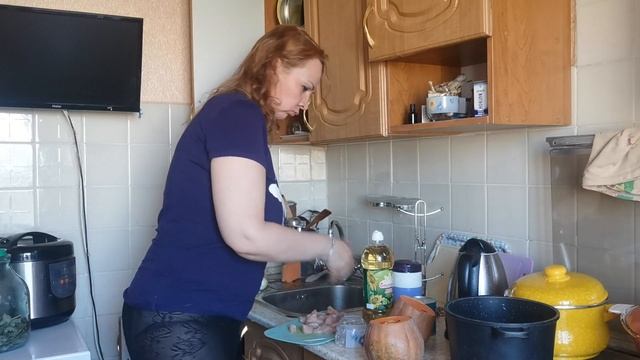 Готовлю грудку с грибами! Мой рецепт