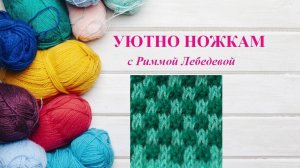 110# Двухцветный лаконичный рельефный узор спицами