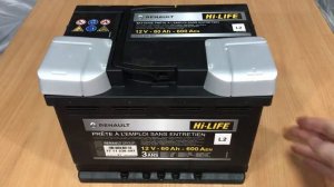 Аккумулятор на РЕНО СИМБОЛ 60Ач