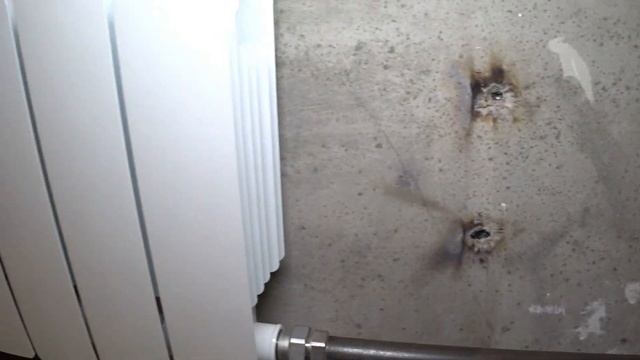 Замена радиаторов зимой с ЗАМОРОЗКОЙ ТРУБ