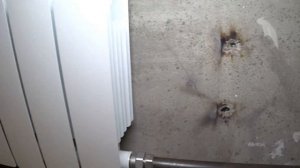 Замена радиаторов зимой с ЗАМОРОЗКОЙ ТРУБ