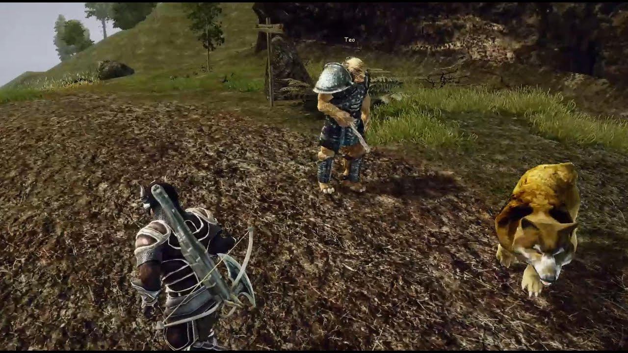 10. Орк-пацифист не любит оружие, но любит тыкать палкой в монстров. Gothic 3. Forsaken Gods смотреть онлайн