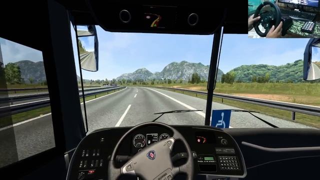 Scania G71800 DD 8X2 - Euro Truck Simulator 2 | Logitech G920 смотреть онлайн
