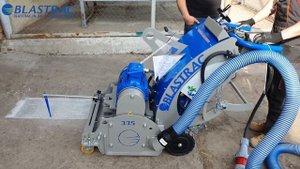 Новая машина BMC-335ELITE для нарезки швов, канавок в бетонном полу коровника