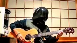 Дарт Вейдер  играет на гитаре  "Guitar Boogie"