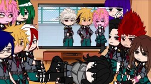 MHA/BNHA react to “who is she?” | GachaClub | Dead deku AU