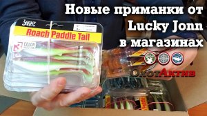 НОВИНКИ для рыбалки. Приманки Roach Paddle Tail от Lacky Jonn.