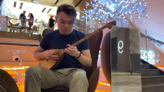Кавер на песню Jingle Bells на домбре [Джингл Белс]