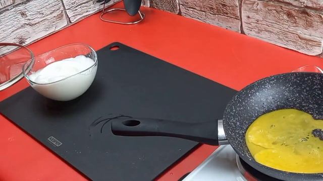 ГОТОВЫМ, ПЫШНУЮ ЯИЧНИЦУ!!!, ВКУСНО И БЫСТРО!!!,ОМЛЕТ. смотреть онлайн