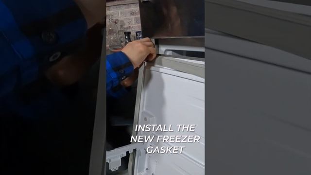 Rapid Repair: Replacing a Hisense Freezer Gasket #applianceparts #freezer