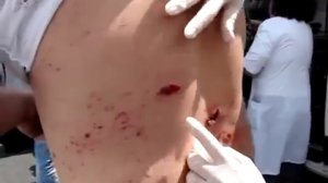 14 06 2014 Mariupol Ukranian army shot civilians