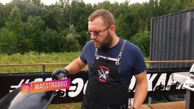 Рецепт рёбрышки BBQ в гриле смотреть онлайн