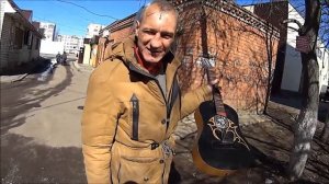 На что готов мужик ради 300 руб  \ Андрюха расколотил гитару