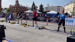 Гиревой триатлон 95+ Калин Алексей, Ильин Антон, Юденков Алексей, Стариков Владимир