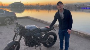 Обзор на CUSTOM SCR 250 / Minsk / SCRAMBLER - CAFE RACER