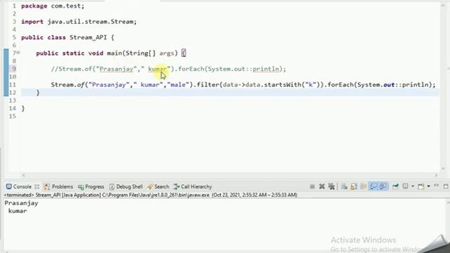Java 8 Stream API Interview Question
