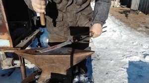 р18 ковка клинка царапает стекло без закалки