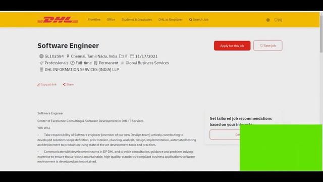 Recruitment From IBM & DHL | Java - J2EE -Software Developer | Chennai & Madurai | Fresher Can Appl